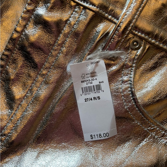 NWT silver pants - Picture 2 of 3